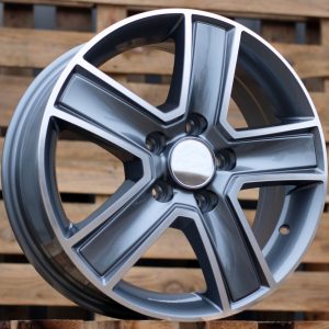 Jante Ford 15x6,5 ET58 5x160 - Grey Polished