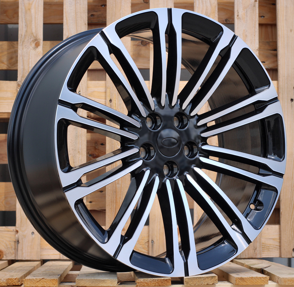 Jante Land Rover 24x9,5 ET45 5x120 - Black Polished