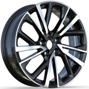 Jante Toyota 19x7 ET35 5x114,3 - F Black Polished
