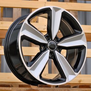 Jante Audi 19x8,5 ET32 5x112 - Black Polished