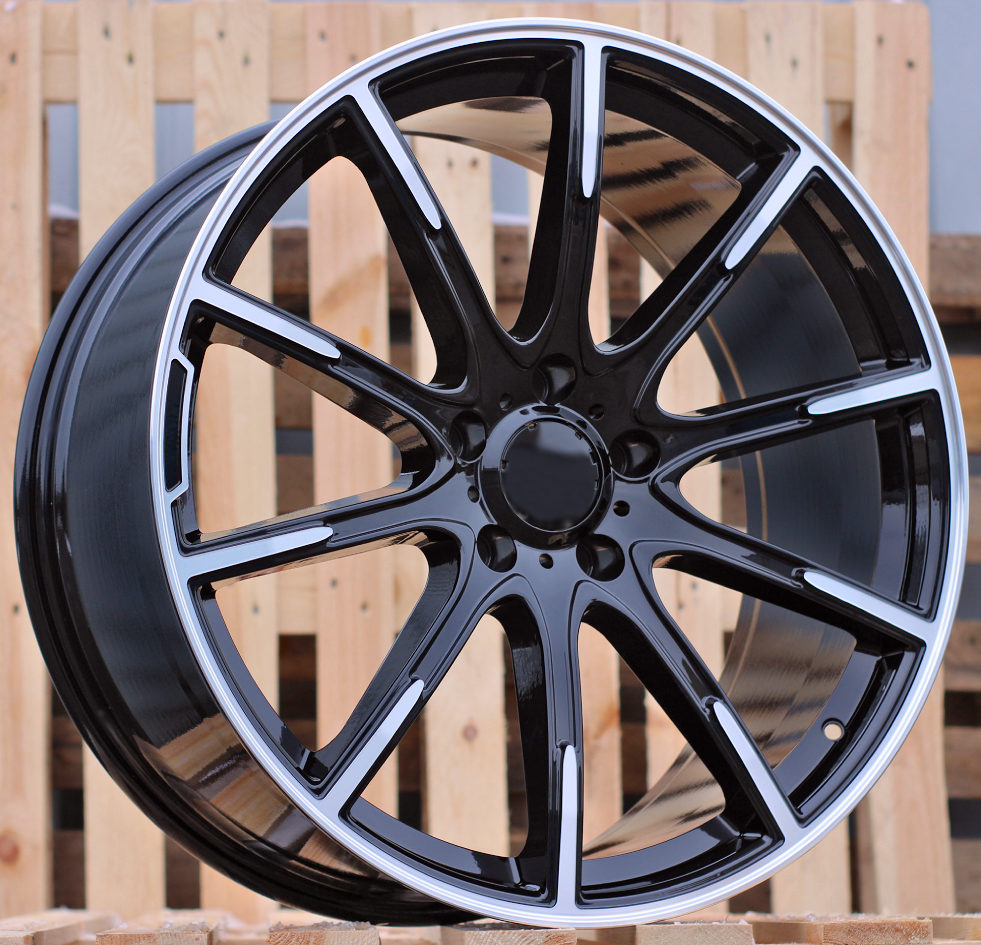 Jante Mercedes 22x10 ET40 5x112 - Black Polished