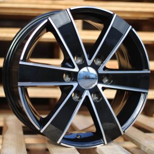 Jante Ford 18x8 ET50 6x120 - Black Polished