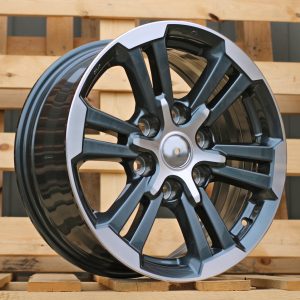 Jante 4X4 17x7,5 ET38 6x139,7 - Grey Polished