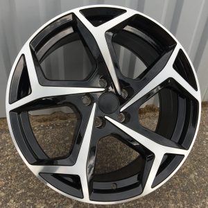 Jante Volkswagen 18x8 ET44 5x112 - Black Polished