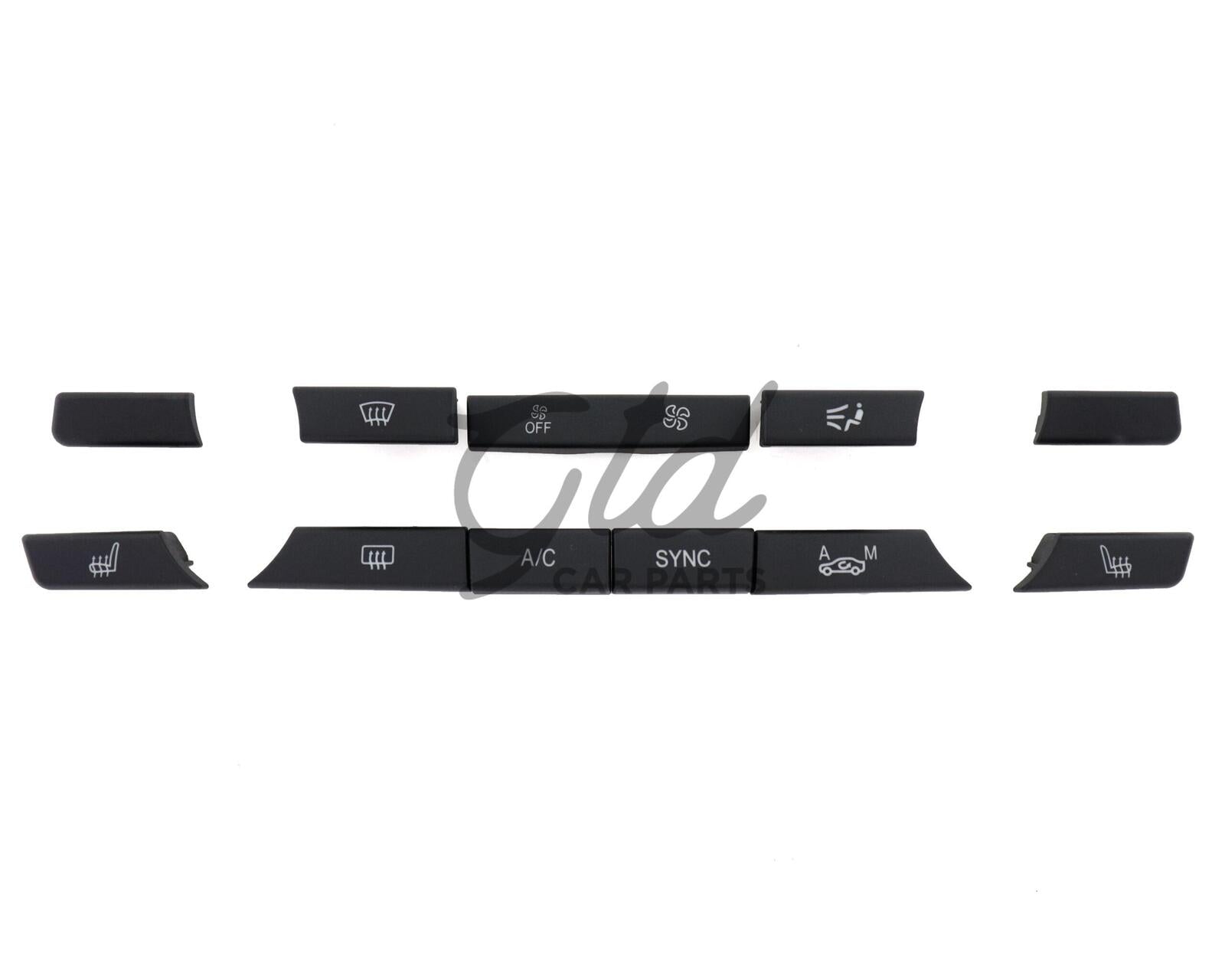 Conjunto de 11 Botões Módulo Ar Condicionado BMW X3 X4 F26 F25 2013-2018
