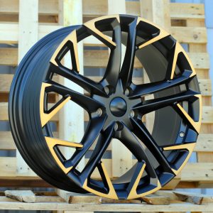 Jante CUPRA 18x8 ET38 5x112 - Black Polished Half Matt Cooper
