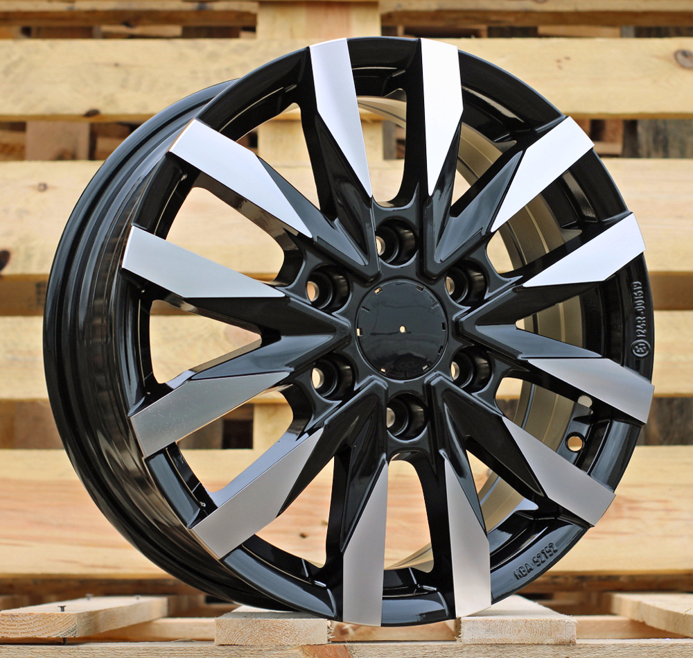 Jante Mercedes 16x6,5 ET54 6x130 - Black Polished