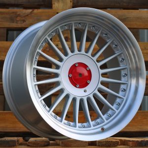 Jante BMW 17x8 ET20 5x120 - F Silver+Polished Lip
