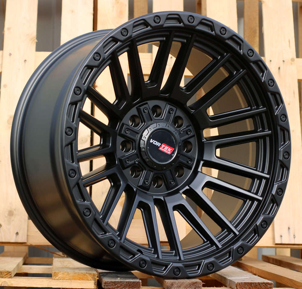 Jante 4X4 22x10 ET-18 4x165|4x170 - Black Matt