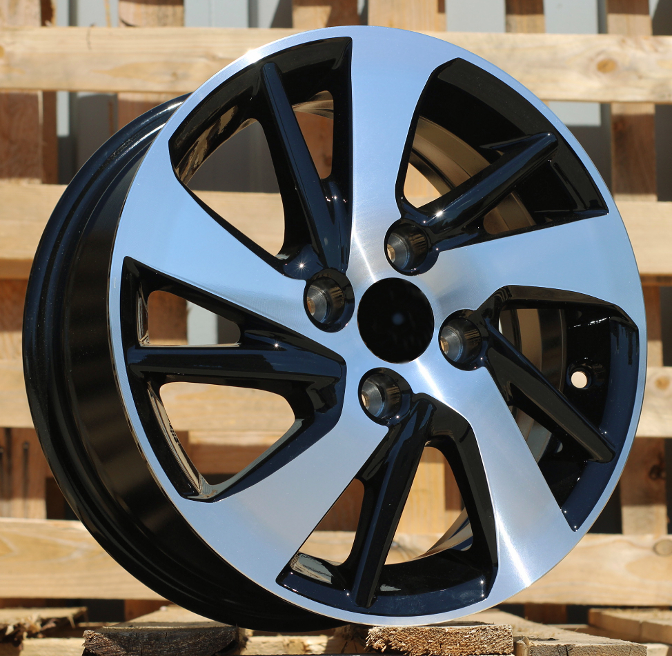 Jante Toyota 14x5,5 ET45 4x100 - Black Polished