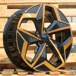 Jante Volkswagen 19x7,5 ET50 5x112 - Black Polished Cooper