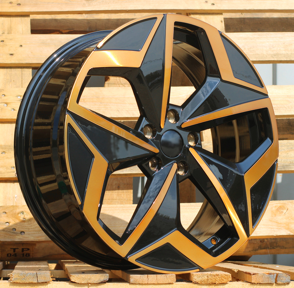 Jante Volkswagen 19x7,5 ET50 5x112 - Black Polished Cooper