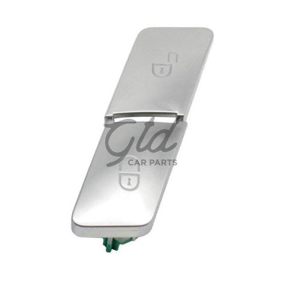 Botões Fecho de Portas Cromado Direito Mercedes-Benz Classe A B C E GL CLA W204/212/166 2007-2019