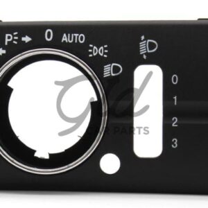 Moldura Comutador de luzes Preto Mercedes-Benz Classe E W211 2003-2008 V3