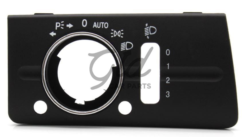 Moldura Comutador de luzes Preto Mercedes-Benz Classe E W211 2003-2008 V3