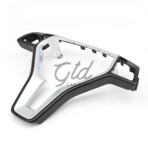 Moldura 35mm Volante Preto/Cromada Mercedes-Benz AMG Classe A B C E CLA GLA CLS W176 W246 W204 W212 2011-2019