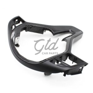 Alternative view of Moldura 35mm Volante Preto/Carbono Mercedes-Benz AMG Classe A B C E CLA GLA CLS W176 W246 W204 W212 2011-2019