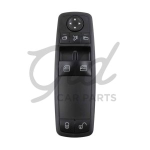 Alternative view of Comutador Vidros Condutor Mercedes-Benz Classe A/B W169 W245 2008-2011 C/Esp. Rebatível
