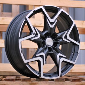 Jante BMW 20x8 ET46 5x112 - Black Polished Half Matt