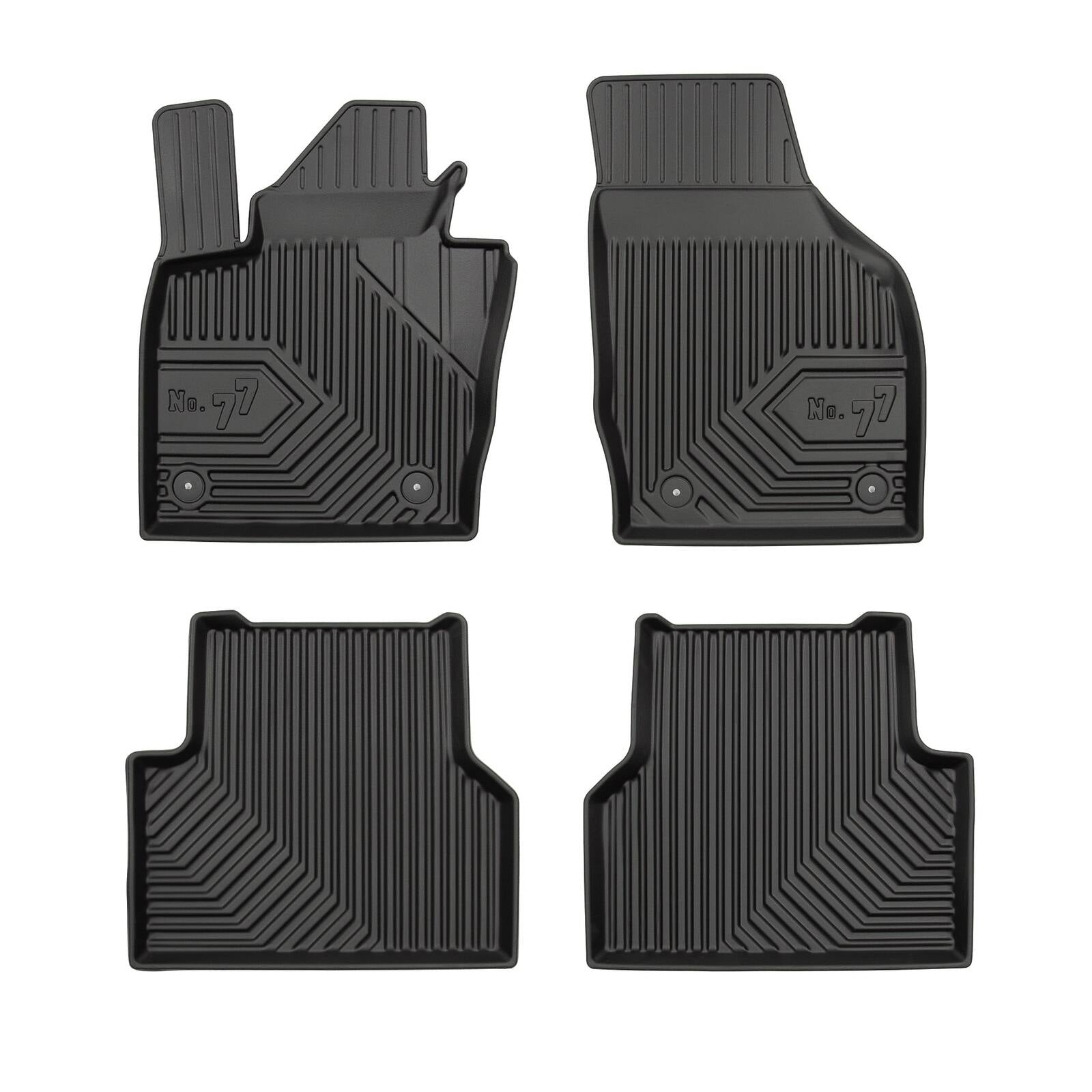 PACK 4 TAPETES BORRACHA NO.77 AUDI Q3 I 2011-2018