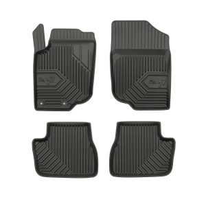 PACK 4 TAPETES BORRACHA NO.77 PEUGEOT 207 2006-2012