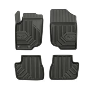 PACK 4 TAPETES BORRACHA NO.77 PEUGEOT 207 2006-2012