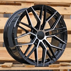 Jante HAXER 17x7,5 ET40 5x112 - Black Polished