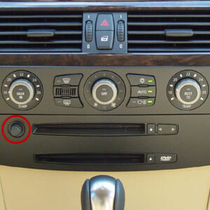 Alternative view of Botão Volume P/ Rádio BMW SÉRIE 5 E60 E61 2004-2007 Modelo A