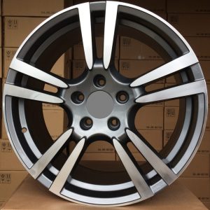 Jante Porsche 20x11 ET67 5x130 - Grey Polished