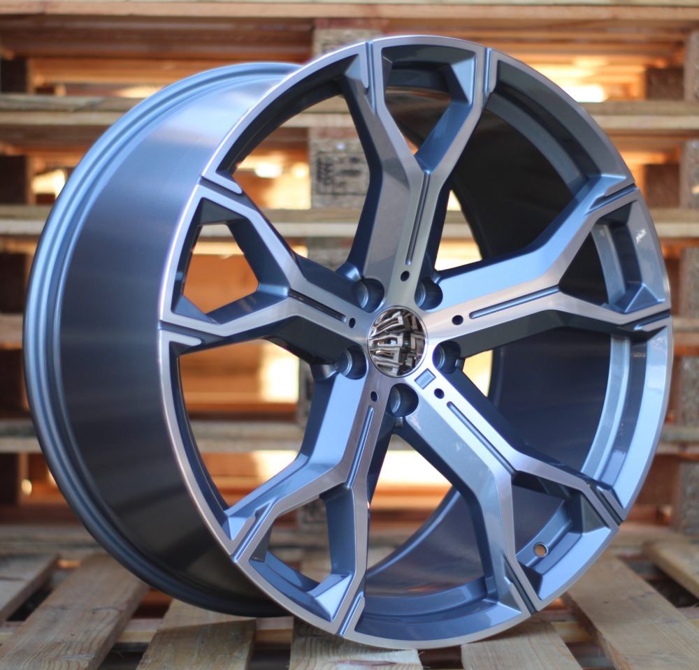 Jante BMW 22x9,5 ET37 5x112 - Grey Polished Half Matt