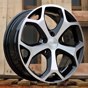 Jante Ford 15x6,5 ET47,5 4x108 - Black Polished