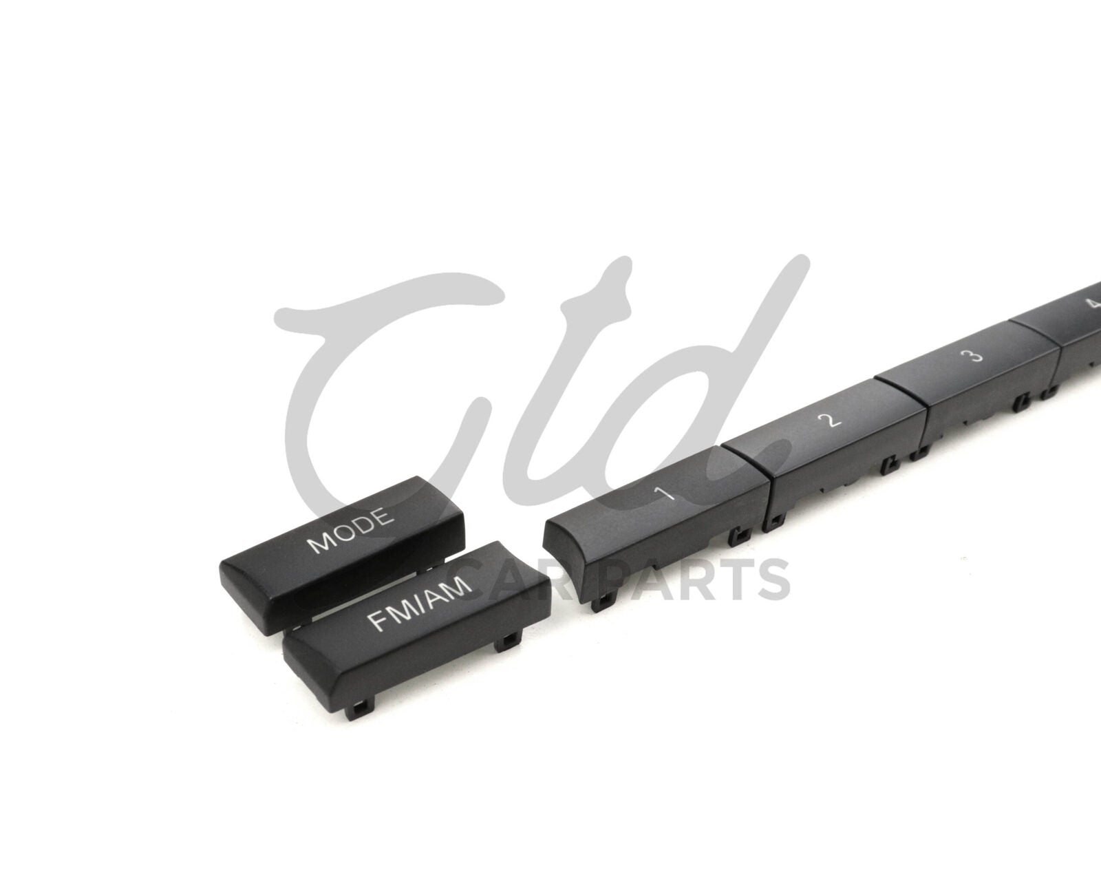 Conjunto de 12 botões Rádio BMW Série 5 6 7 F10 F11 F07 F12 F01 2009-2017 Modelo A - Image 3