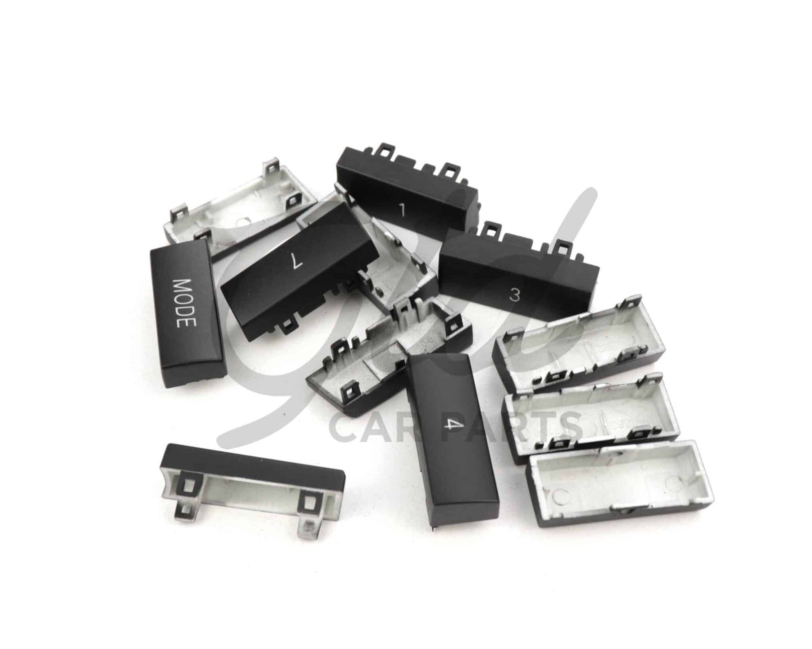 Conjunto de 12 botões Rádio BMW Série 5 6 7 F10 F11 F07 F12 F01 2009-2017 Modelo B - Image 10