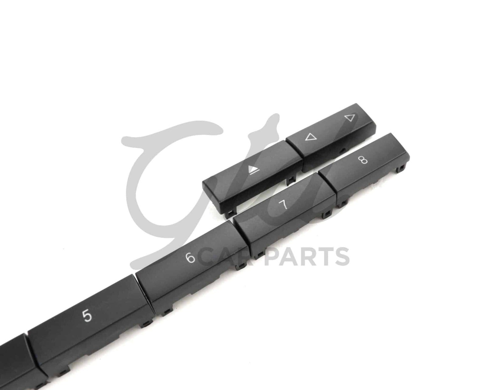 Conjunto de 12 botões Rádio BMW Série 5 6 7 F10 F11 F07 F12 F01 2009-2017 Modelo B - Image 9