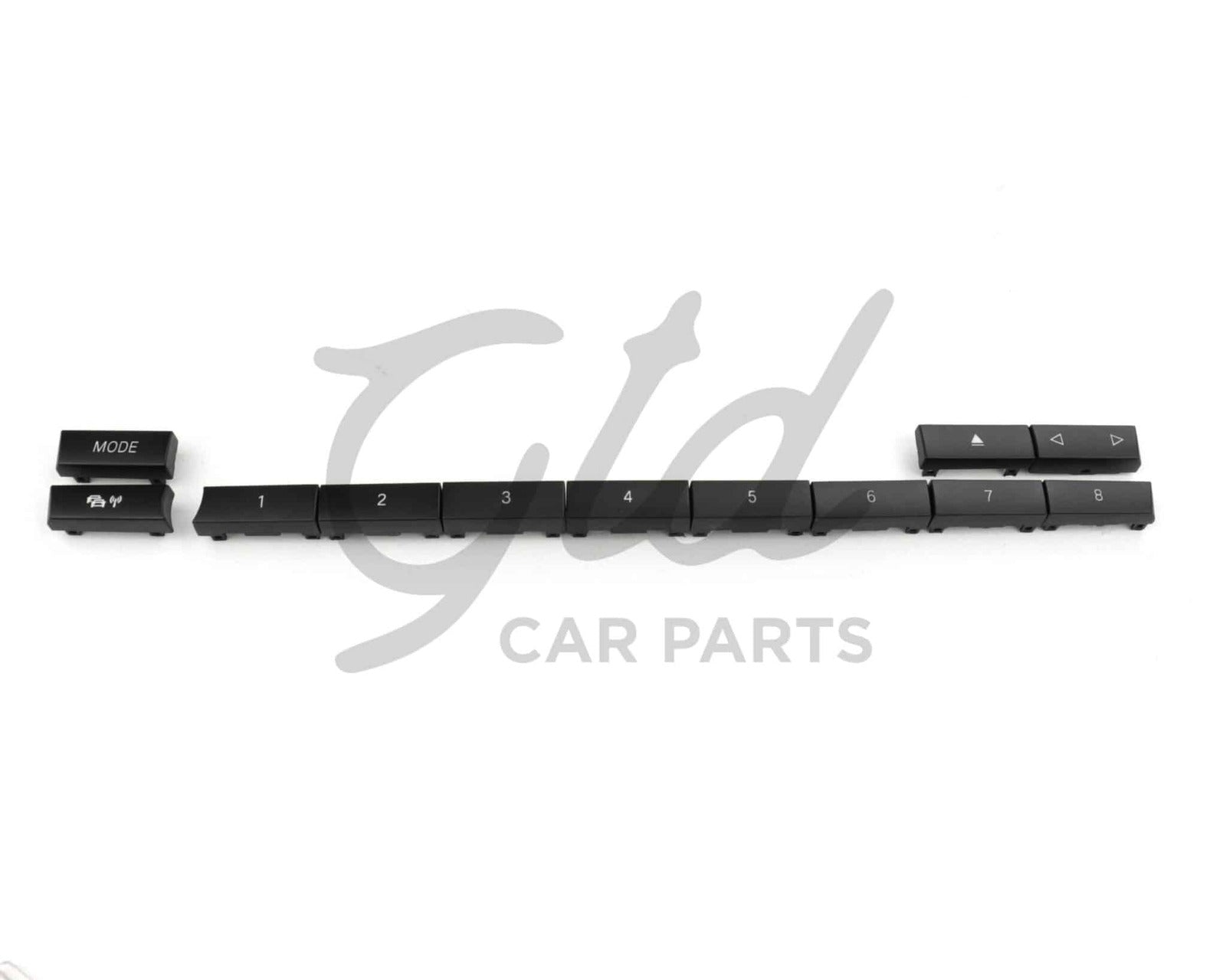 Conjunto de 12 botões Rádio BMW Série 5 6 7 F10 F11 F07 F12 F01 2009-2017 Modelo B - Image 6