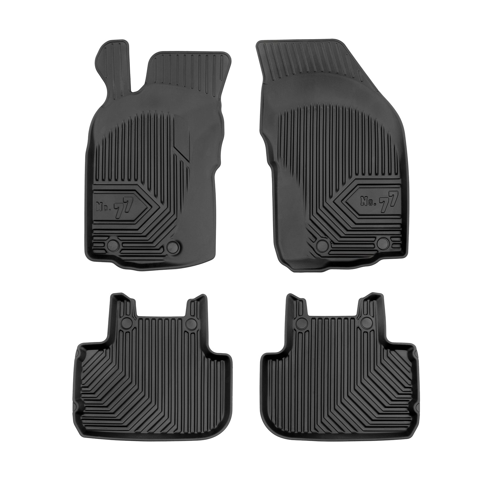PACK 4 TAPETES BORRACHA NO.77 ALFA ROMEO 147 2000-2010 HATCHBACK
