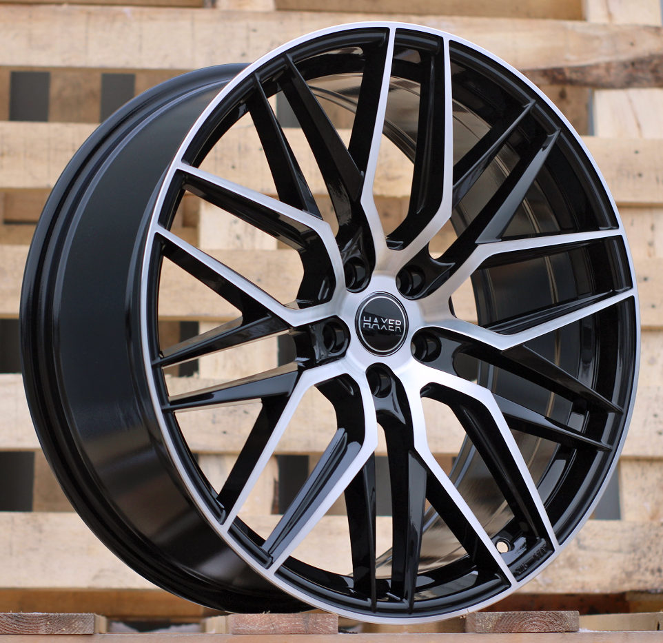 Jante HAXER 20x8,5 ET40 5x114,3 - Black Polished