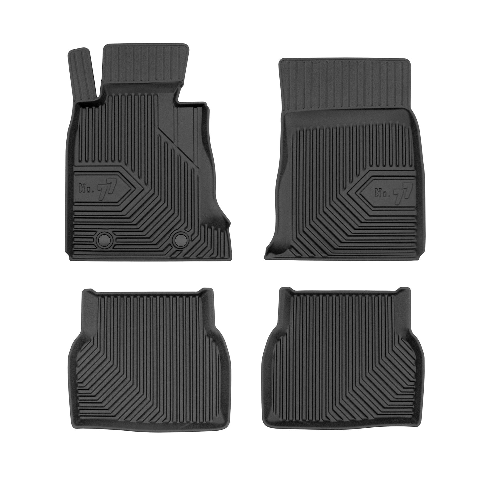 PACK 4 TAPETES BORRACHA NO.77 BMW Série 5 E39 1995-2003 - Image 12
