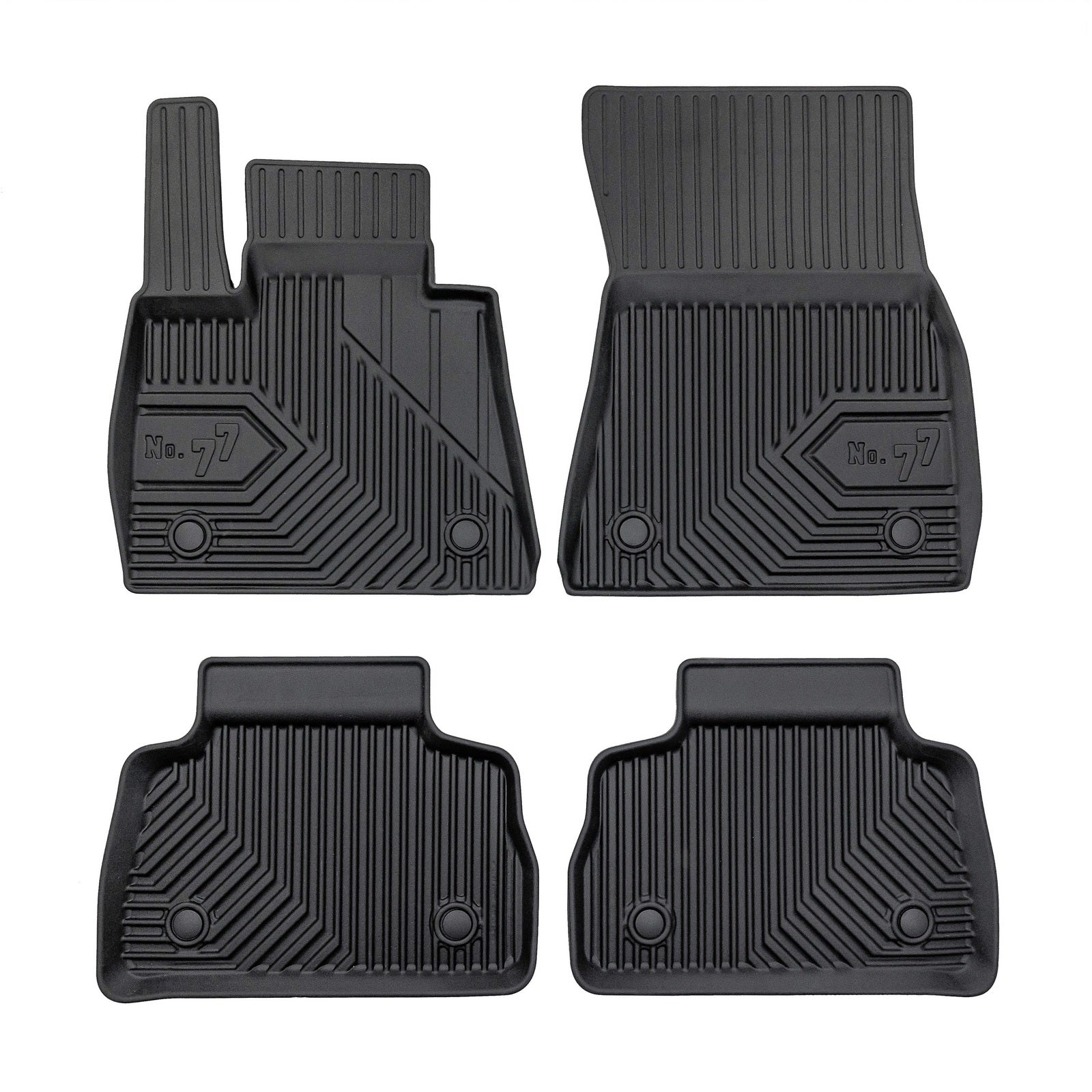 PACK 3 TAPETES BORRACHA NO.77 BMW X6 G06 2019->