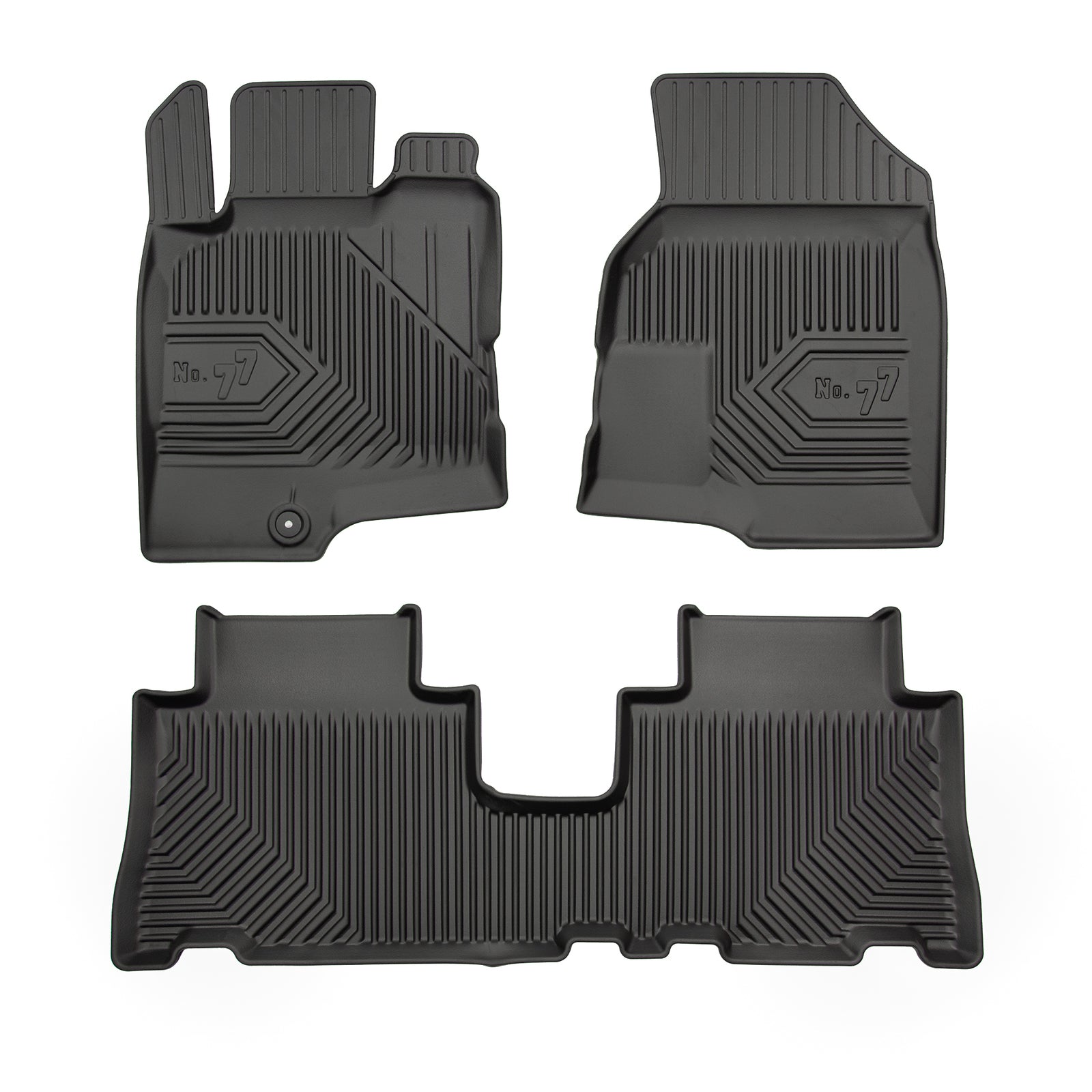 PACK 3 TAPETES BORRACHA NO.77 CHEVROLET CAPTIVA I