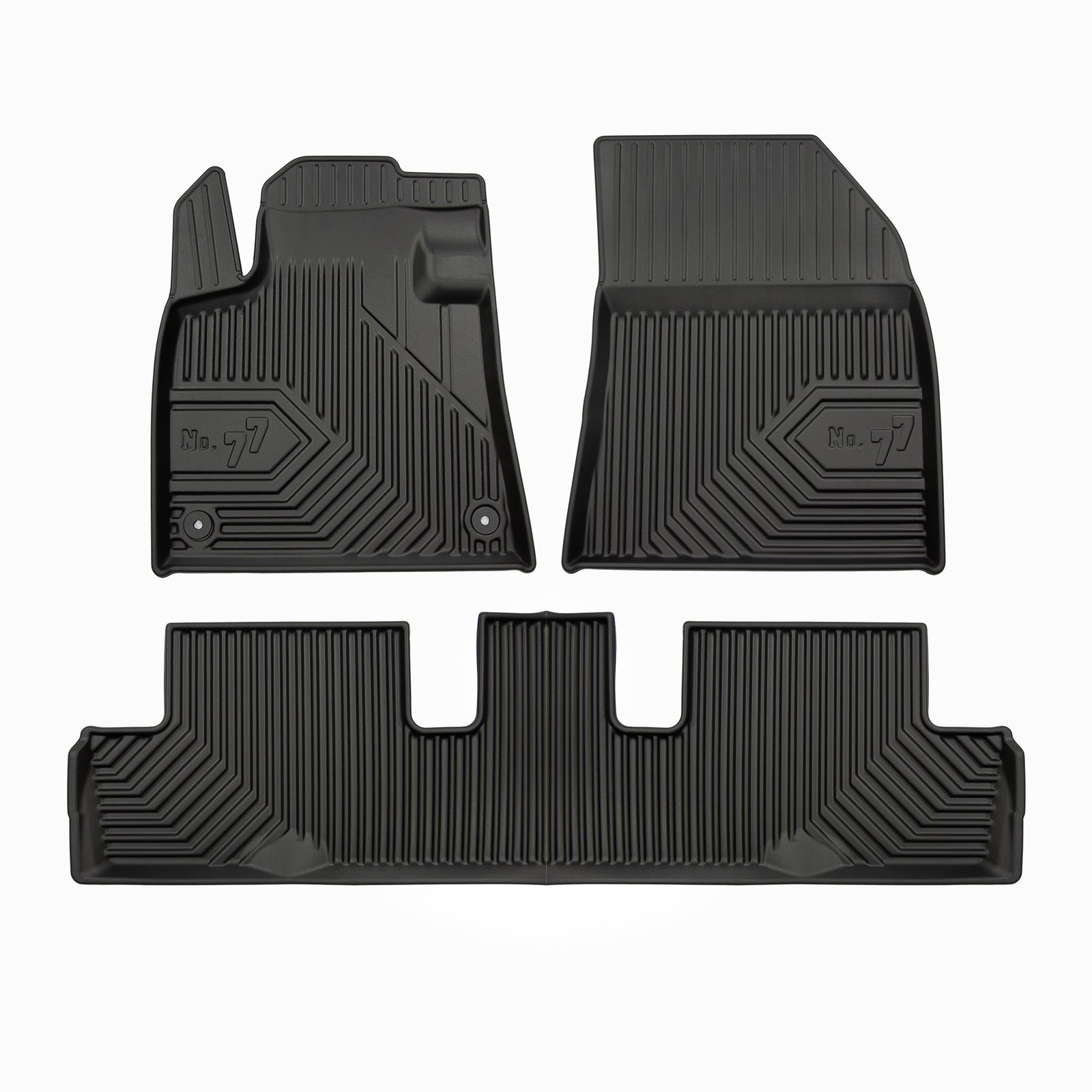 PACK 3 TAPETES BORRACHA NO.77 CITROEN C4 PICASSO II 2013-2019