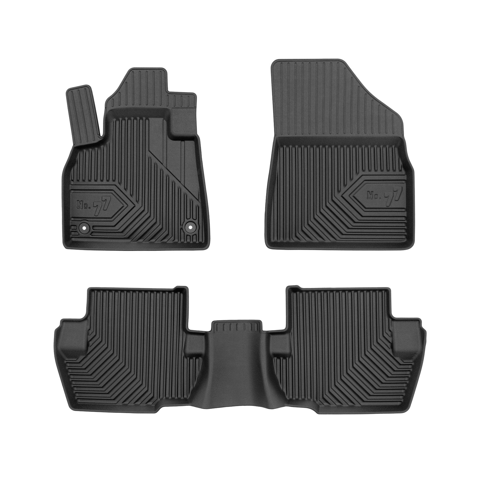 PACK 3 TAPETES BORRACHA NO.77 CITROEN DS5 2011-2015