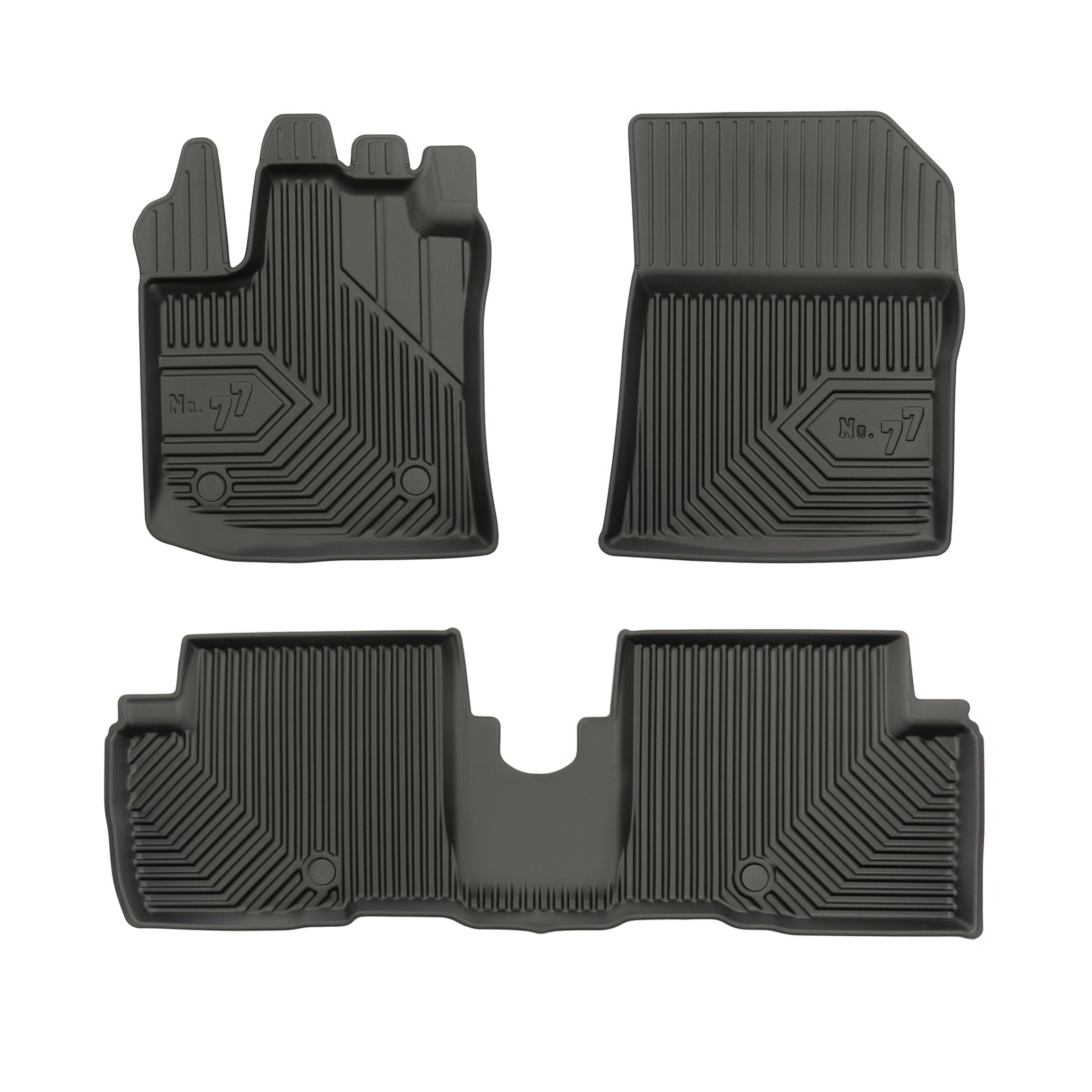 PACK 3 TAPETES BORRACHA NO.77 DACIA LODGY 2012-2022