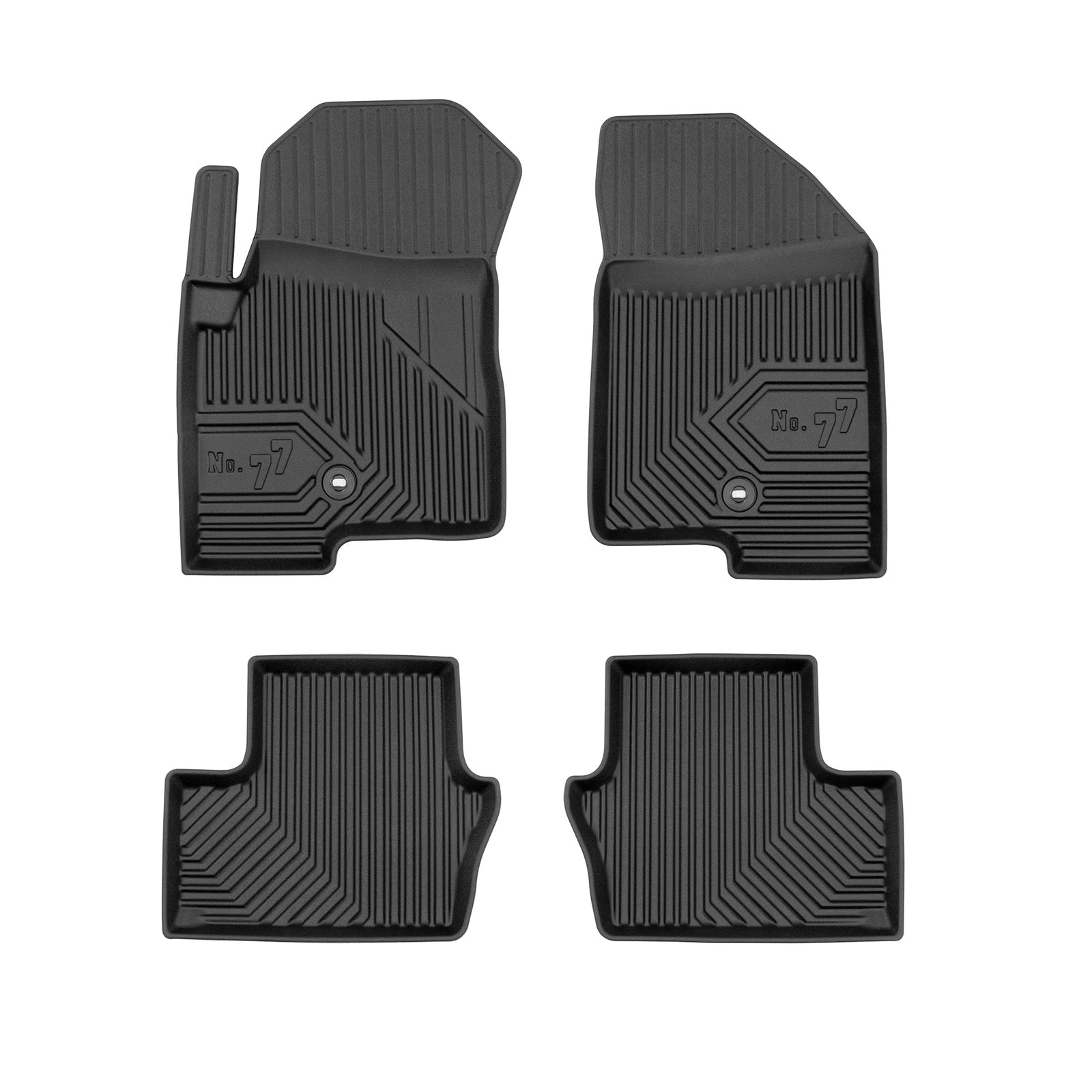 PACK 4 TAPETES BORRACHA NO.77 DODGE CALIBER 2006-2011