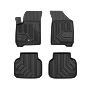 PACK 4 TAPETES BORRACHA NO.77 DODGE JOURNEY I 2008-2020