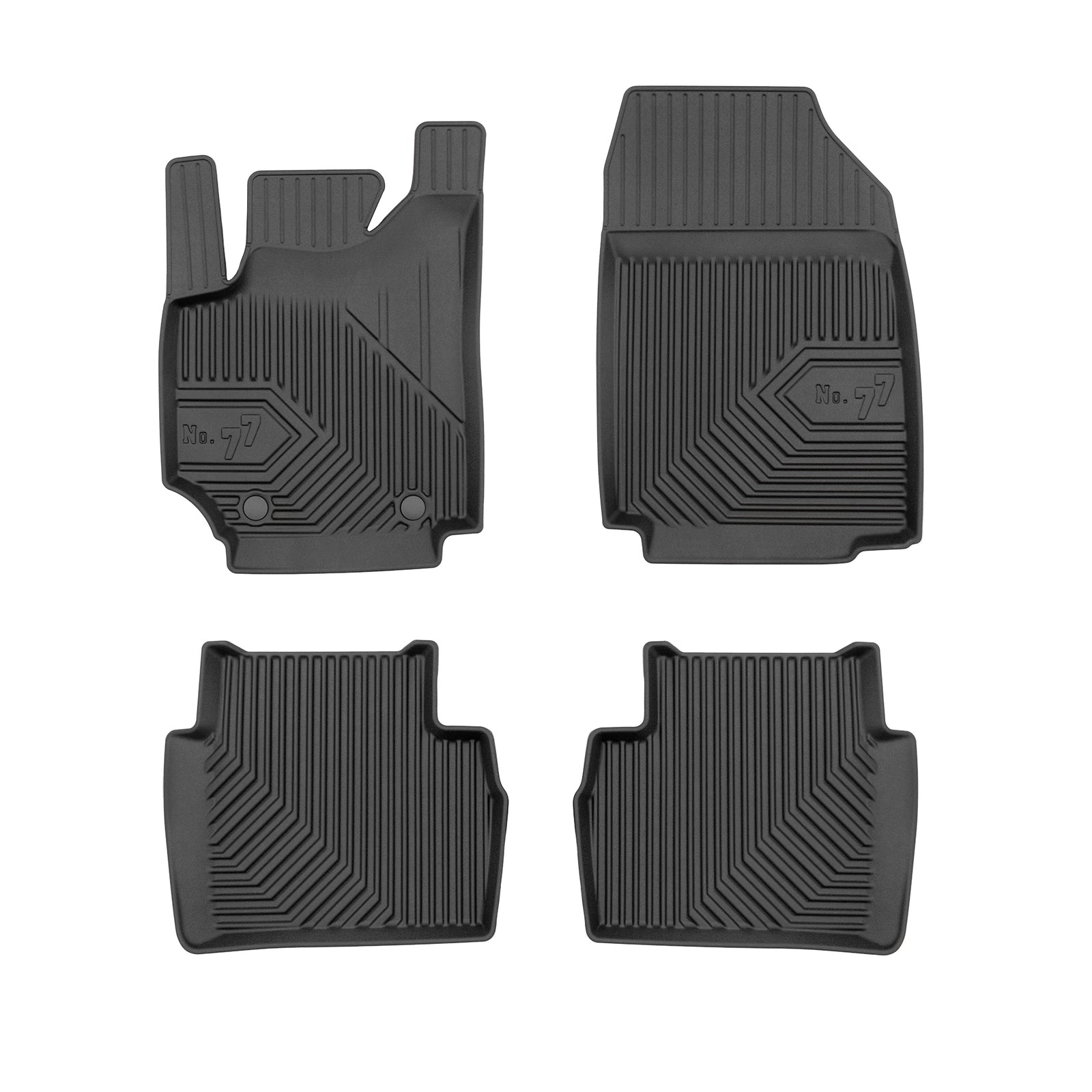 PACK 4 TAPETES BORRACHA NO.77 FIAT CROMA 2005-2011