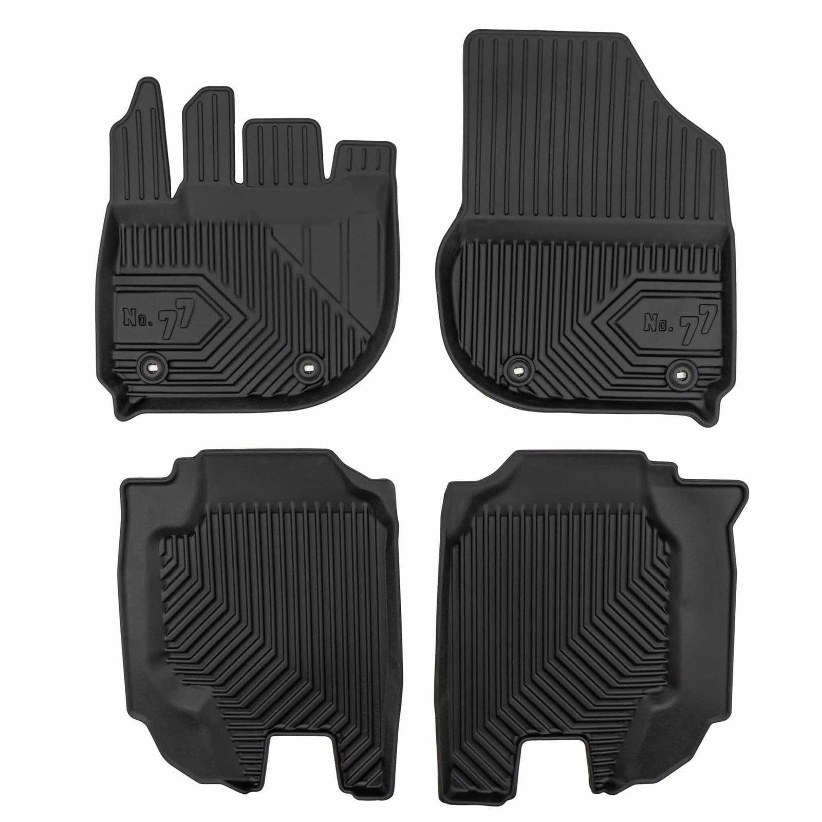 PACK 4 TAPETES BORRACHA NO.77 HONDA HR-V E:HEV 2021->