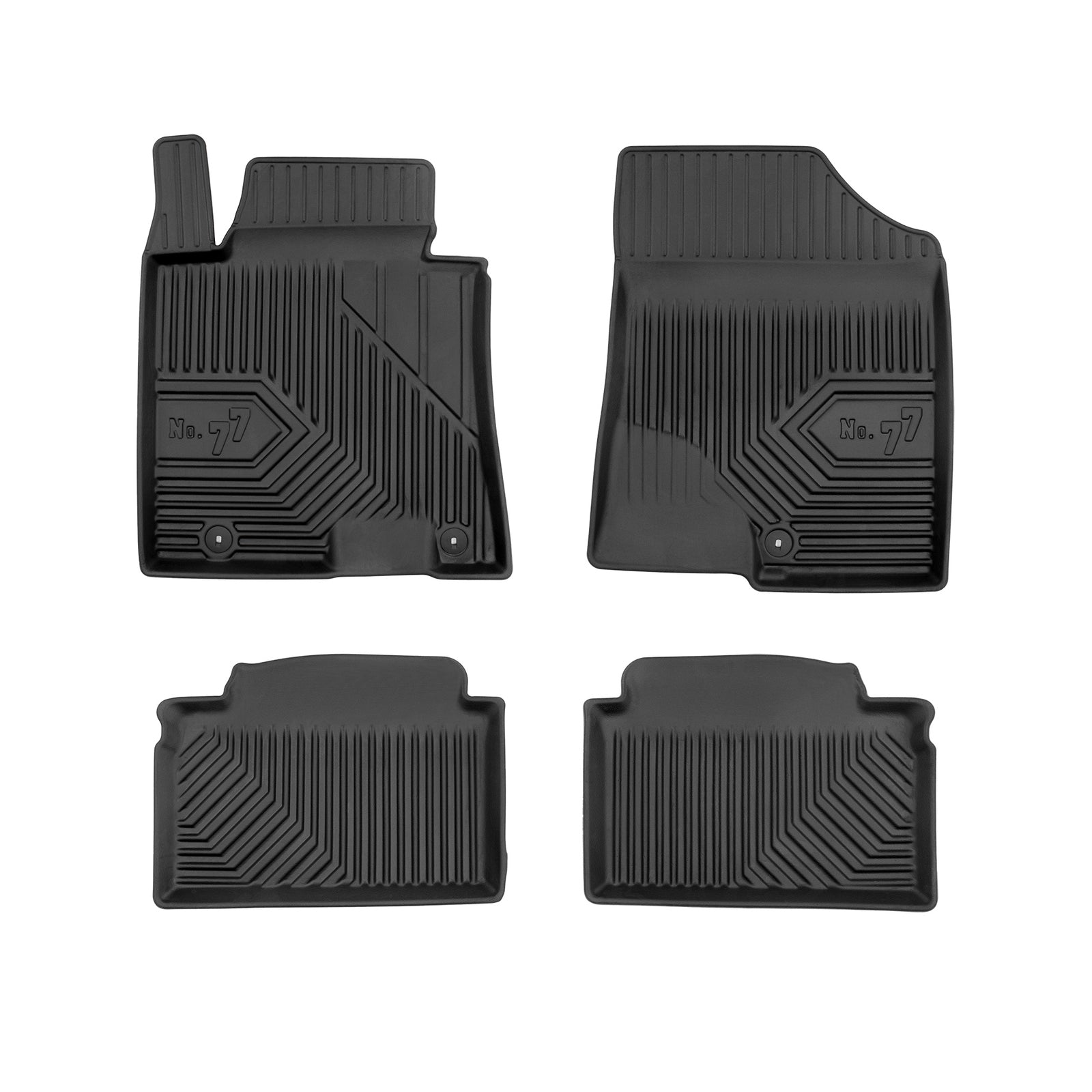 PACK 3 TAPETES BORRACHA NO.77 HYUNDAI i3O II 2011-2017