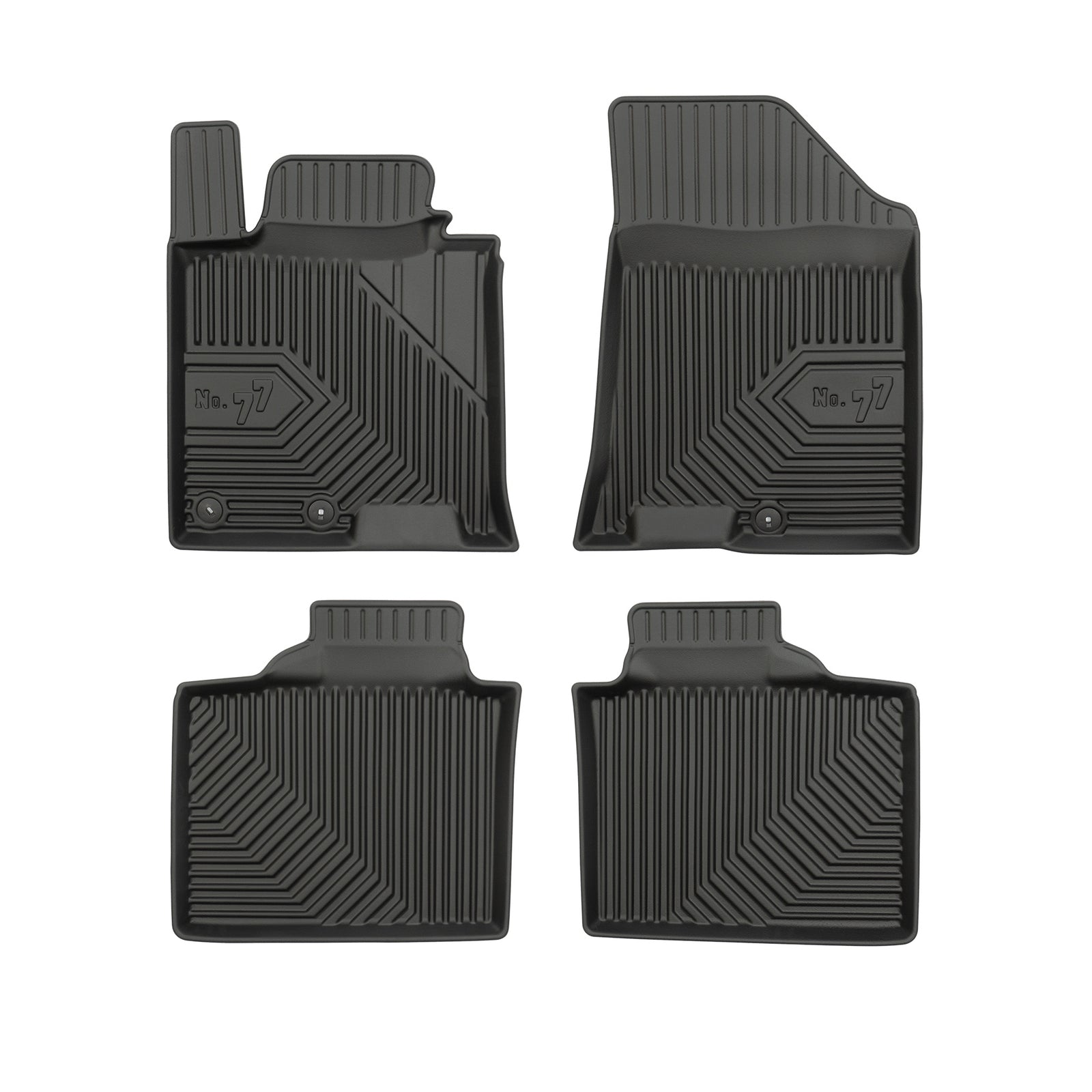 PACK 4 TAPETES BORRACHA NO.77 HYUNDAI I40 2011-2019