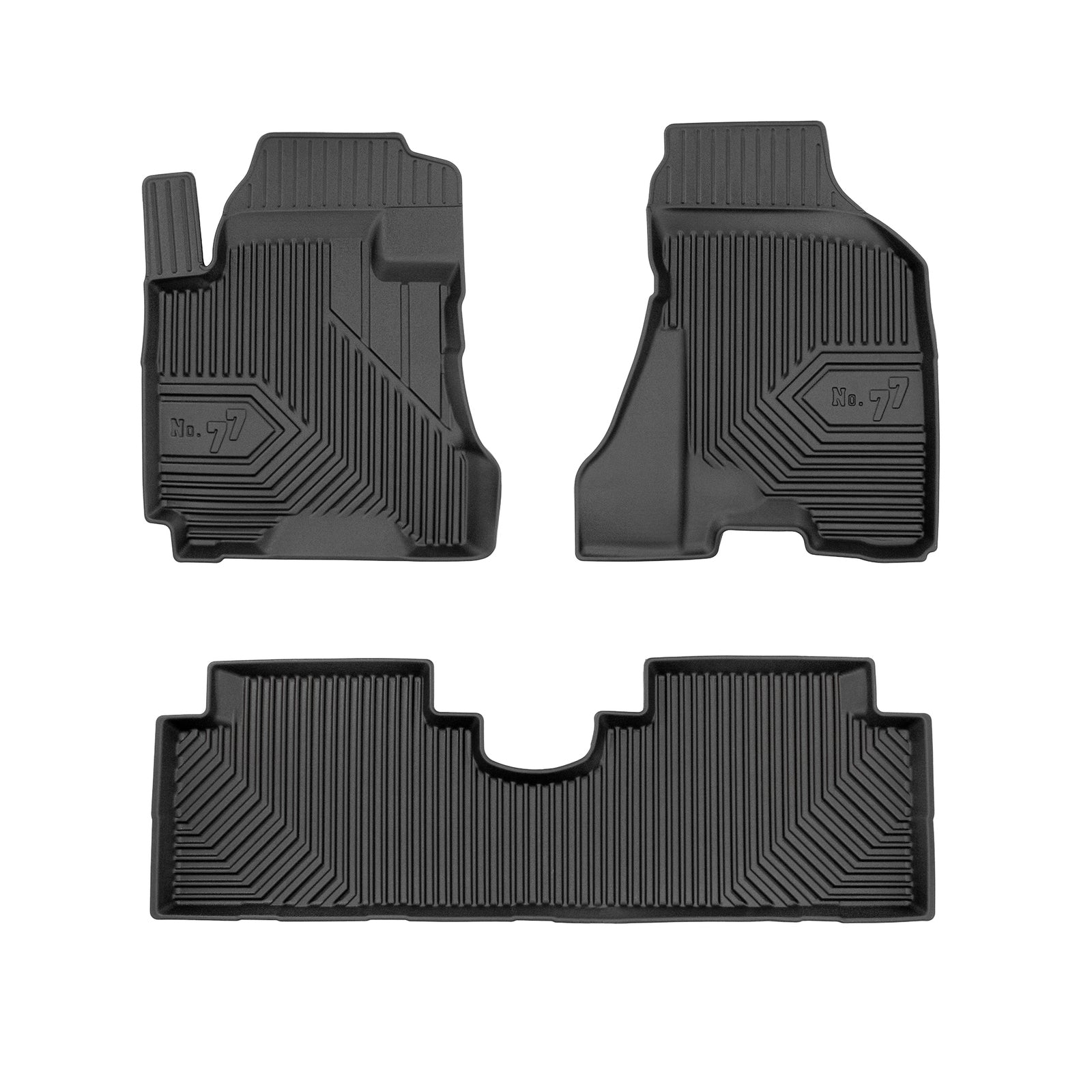 PACK 3 TAPETES BORRACHA NO.77 HYUNDAI TUCSON I 2004-2019